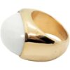 Anillo acero Viceroy dorado