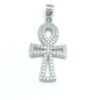 Cruz de la vida con circonitas