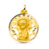 Medalla oro Virgen niña