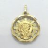 Medalla comunión Virgen niña