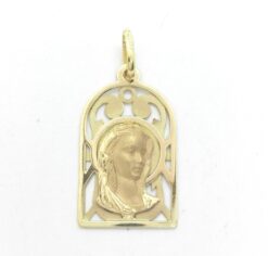 Medalla bebé Virgen niña