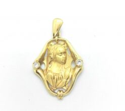 Medalla oro Virgen María