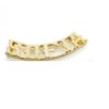 Colgante nombre liso, Oro 18K
