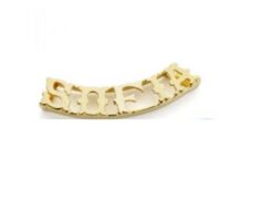 Colgante nombre liso, Oro 18K