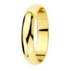 Alianza boda lisa 4 mm. oro amarillo 18 kilates