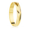 Alianza oro amarillo 18 k. espiga