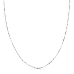 Cadena oro blanco 18 k. 50 cm.
