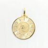 Horóscopo colgante Acuario, Oro 18K