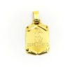 Colgante Horóscopo pergamino Capricornio, Oro 18K