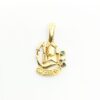 Horóscopo colgante Virgo, Oro 18K