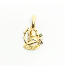 Horóscopo colgante Virgo, Oro 18K