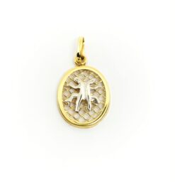 Horóscopo bicolor géminis, Oro 18K