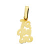 Colgante oro 18 k. Te quiero