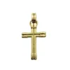 Cruz oro maciza lisa