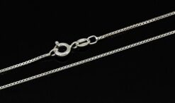 Cadena plata Veneciana 40cm.