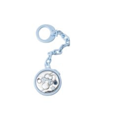 Pinza plateada figura chupete