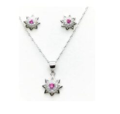 Conjunto de plata sol