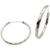 Pendientes plata aro labrado