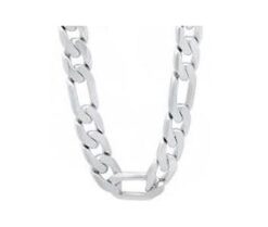 Cadena plata maciza 3-x-1