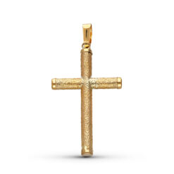 Cruz de oro de 9 quilates