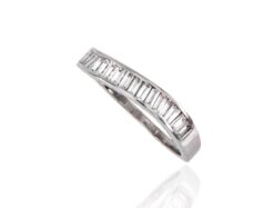 Anillo plata ley con circonitas