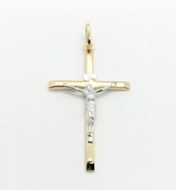 Cruz con cristo combinada