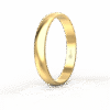 Alianza lisa oro amarillo18 kilates 3 mm.
