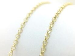 Cadena oro 18 k. roló 50 cm.