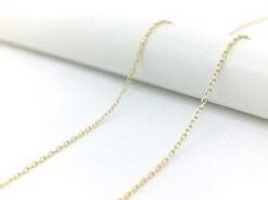 Cadena oro 18 k. forzada 50 cm.