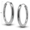 Pendientes aro plata 20 mm.