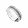 Alianza plata rodio negro