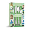 Cubierto infantil animales futbol