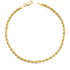 Pulsera oro cordón salomónico