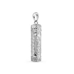 Colgante plata porta cenizas