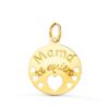 Colgante de la madre oro 18k. Mamá te quiero