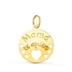 Colgante de la madre oro 18k. Mamá te quiero