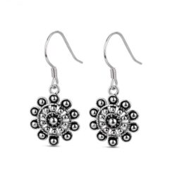 Pendientes charros plata mujer