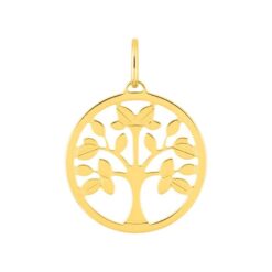Colgante árbol de la vida oro 9 kilates